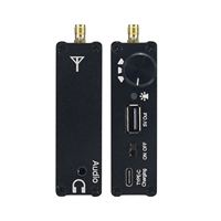 MWD DSP-01 SDR Radio Receiver DSP Digital Demodulation CW/AM/SSB/FM/WFM with 4.3" IPS LCD