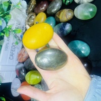 Vente en gros de pierre naturelle de palmier en quartz rose sculptée en jaspe rouge cœur en pyrite de haute qualité pour la décoration intérieure