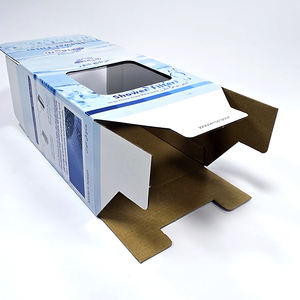 2025 nueva tendencia al por mayor soporte de filtro de logotipo personalizado cajas de papel de embalaje e impresión con ventana - Product Image 2