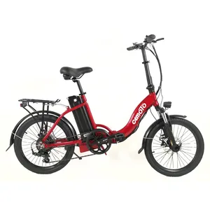 2022 en popüler 48V 350W 20 inç e-bisiklet çıkarılabilir lityum pil disk fren Mini katlanır elektrikli bisiklet satılık