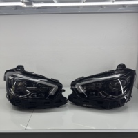 Pour Mercedes-Benz Classe E W213 E260e300 (2020-2023) – Ensemble de phares LED multi-faisce géométriques d'origine améliorés avec système de raccordement