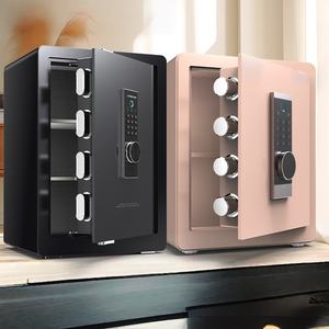 छोटे सभी स्टील की दीवार वार्डरोब फायरप्रूफ वाटरप्रूफ सुरक्षित जमा बॉक्स होम का उपयोग सुविधाजनक सुरक्षित कुंजी रिमोट एंटी-चोरी सुरक्षित - Product Image 4