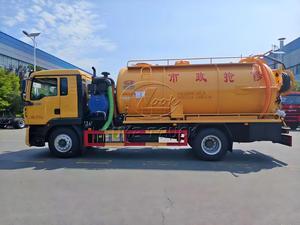Camion aspirateur Sinotruk HOWO 4x2, prix direct usine, pour le nettoyage des boues, les réservoirs de sédiments industriels et le dragage des égouts municipaux - Product Image 2