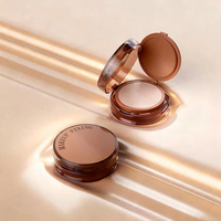 Boîtier compact rond léger personnalisé de 12 g pour fond de teint et crème BB – Emballage cosmétique