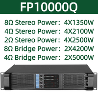 Amplificateur de Puissance Professionnel Paulkitson FP10000q 4x1350W, 4 Canaux 10000 Watts pour Haut-Parleurs, Équipement Audio