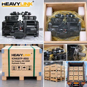 Pompe hydraulique K3V63DTP-OE02, ensemble de pompe à engrenages hydraulique pour excavatrice Kobelco SK135SR, pièce de machine de construction - Product Image 2