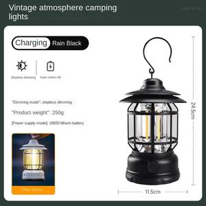 Lámpara de Camping LED Recargable, Portátil, Impermeable, Retro, Cálida, Multifuncional, Plegable, con Certificación CE - Product Image 6