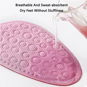 Semelles d'avant-pied en gros pour femmes, pour chaussures à talons hauts, antidérapantes, soulagement de la douleur, coussinets ronds, coussinets d'orteil, soins des pieds, semelles de chaussures - Product Image 3