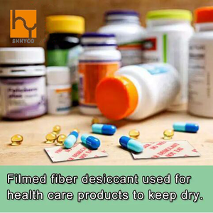 Difilmkan Cover Serat Kelembaban Adsorpsi Pengeringan Tambahan Agen untuk Obat Produk Perawatan Kesehatan Farmasi Pil Kapsul - Product Image 5