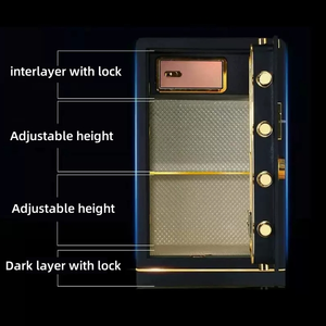 Custodia elettronica sicura per <span class=keywords><strong>il</strong></span> deposito a chiave di ricambio sicura segreta scatola di sicurezza nascosta nella casa o nell'armadietto della cassaforte dell'ufficio - Product Image 5