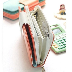 Wholesale Women's Rfid Protect Large Capacity Leather Long Bifold Luxury Zipper Purse Ladies Clutch <b>Wallet</b> - Product Image 4