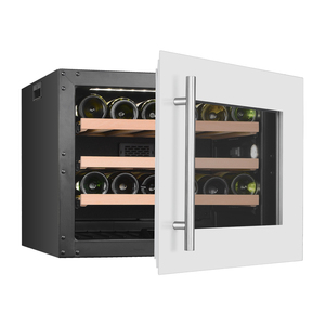 Vente en gros d'usine de design OEM pour bouteilles de <span class=keywords><strong>vin</strong></span> Réfrigérateur à <span class=keywords><strong>vin</strong></span> électrique VI24S 24 bouteilles Température électronique 45 R600a 220 - Product Image 3