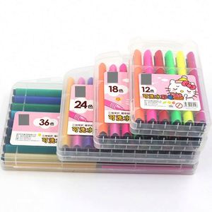 Ensemble de marqueurs à eau triangulaires durables, personnalisés pour les enfants, les élèves, cadeau de peinture, marqueurs lavables - Product Image 2