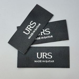 Nouvelles Étiquettes Tissées Personnalisées pour Vêtements, Écologiques et Durables, en Tissu Doux, Accessoires Vestimentaires, Étiquettes de Col Tissées - Product Image 3