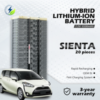 Nouvelle batterie de voiture hybride au lithium 7,2 V 6,5 Ah pour voitures japonaises Prius/2010 et Lexus CT200h, cellule Li-ion de remplacement