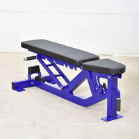 Banc de musculation multi-angle commercial pour exercices de musculation complet du corps, banc de musculation réglable pour la salle de sport