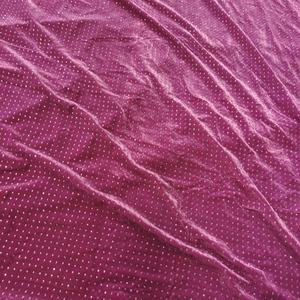 Tela de Terciopelo Coreano sin Spandex <span class=keywords><strong>con</strong></span> Cristales Brillantes a Juego - Product Image 3