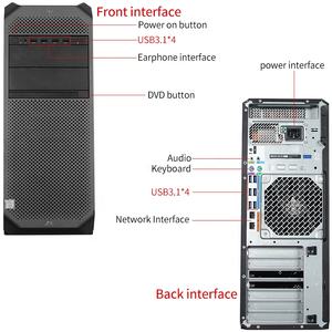 Haute Performance Z6g4 Z4G4 <span class=keywords><strong>Xeon</strong></span> 4214 poste de travail de bureau poste de travail graphique tour pour <span class=keywords><strong>hp</strong></span> rendu édition en gros - Product Image 2