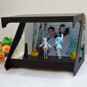 Display ologramma ad aria sospesa con vetrina pieghevole giocatore 3D olografico olografico olografico <span class=keywords><strong>immagine</strong></span> sospesa - Product Image 5