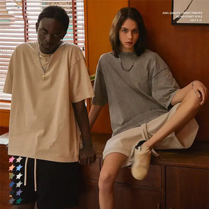 T-shirt pour homme personnalisé ART8808, lavage à l'acide, 100% coton, surdimensionné, taille plus, t-shirts graphiques, impression de logo, t-shirt vintage pour homme - Product Image 5