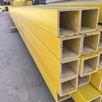 Poutre de support légère en acier FRP pultrudé isolé haute résistance pour structure de plateforme d'atelier électrique