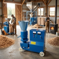 Machine à granulés de bois et de sciure de bois biomasse 300-400 kg/h pour poêle à granulés de bois et cheminée