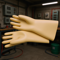 Gants isolants pour électriciens, taille 10, pour la protection des travaux électriques