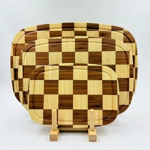 Bamboo Wood CNC <b>Machining</b> <b>Service</b> for Custom Cutting Boards and Serving Platters Food Grade Finish - Product Image 3
