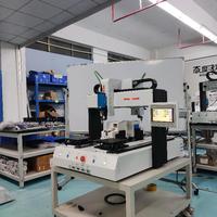 Robot de Atornillado Automático de Doble Cabezal para Escritorio, Personalizado, con PLC y Motor, con 1 Año de Garantía