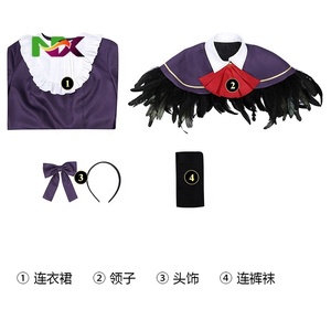 Disfraz <span class=keywords><strong>de</strong></span> Cosplay <span class=keywords><strong>de</strong></span> Puella Magi <span class=keywords><strong>Madoka</strong></span> Magica, Homura Akemi, Chica Mágica, Atuendo <span class=keywords><strong>de</strong></span> <span class=keywords><strong>Anime</strong></span> 2D para Mujer - Product Image 5