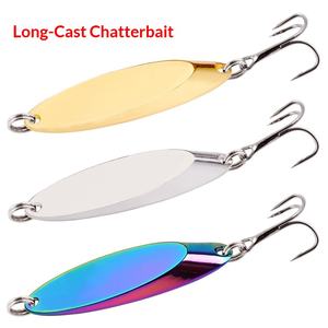 เหยื่อตกปลาแบบตะขอเกี่ยวโลหะประดับเลื่อมหลากสีสัน รูปทรงปากม้า สำหรับปลาแมนดารินดำ - Product Image 5