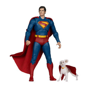 Usine OEM Figure Jouet 3D Imprimé PVC Matériel À La Main Supermaned avec Chien Marvel Film Action Figures - Product Image 2
