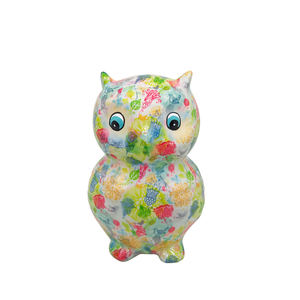 Caja de ahorro de dinero de cerámica dolomita ecológica al por mayor banco de búho y unicornio de alta calidad - Product Image 2