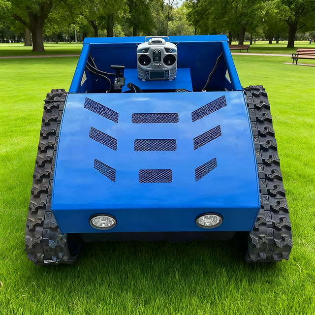 Petrol Powered Zero-Turn Professional Lawn Mower Industrial Grade Cutting Wireless Remote Control Robot