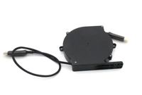 멜라 미니 자동 감김식 케이블 릴 (USB 포함) 110V-250V 1.0m 맞춤 길이 ABS 내화 플라스틱 6A-10A