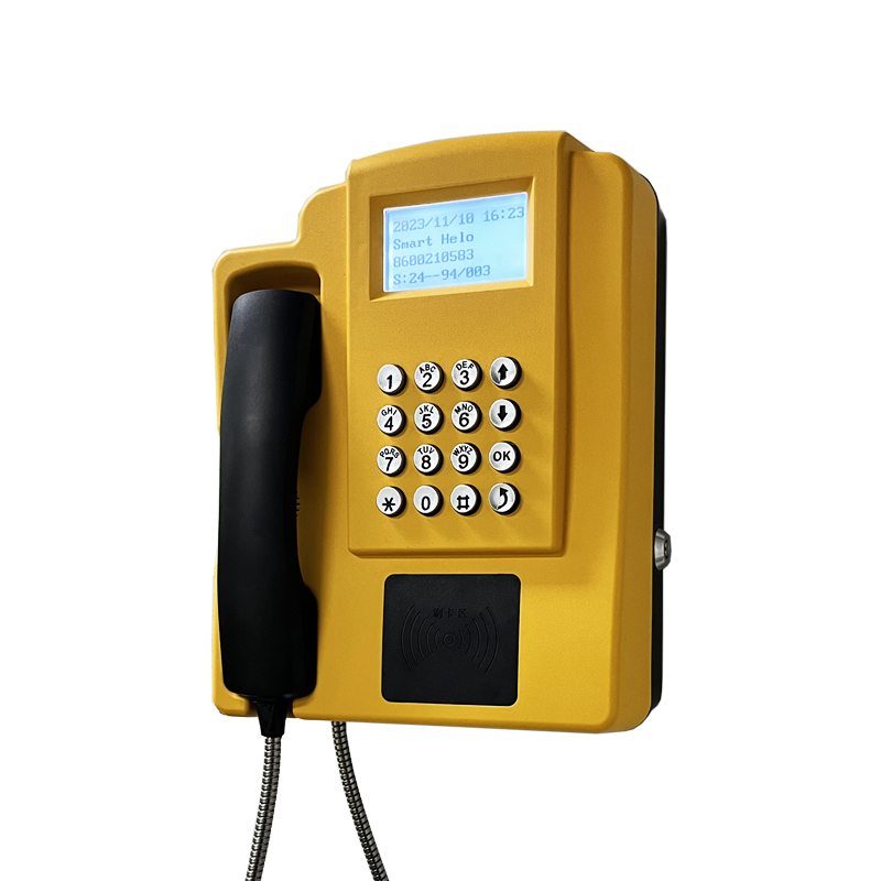 Новые продукты 2025 VoIP RFID карты Public 4G телефон-автомат в школе на открытом воздухе