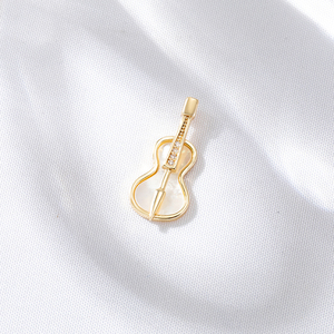 Accessoires de bijouterie : <span class=keywords><strong>Pendentif</strong></span> double anneau en argent plaqué <span class=keywords><strong>or</strong></span> 14K, motif coquillage et trèfle à quatre <span class=keywords><strong>feuilles</strong></span>, pour la création de bijoux DIY - Product Image 5