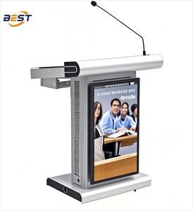 <span class=keywords><strong>Atril</strong></span> Moderno Minimalista de 21.5 Pulgadas con Sistema de Gestión de Cables Oculto <span class=keywords><strong>para</strong></span> Educación - Product Image 1