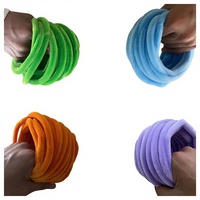 Limpiapipas de Chenilla Flexibles y Voluminosas de 10mm para Manualidades DIY, Venta al por Mayor, Kit a Granel, Rollo de Alambre Esponjoso