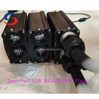 Kit de plafond étoilé à fibre optique 32W à double port, éclairage scintillant DIY pour home cinéma, chambre et éclairage décoratif