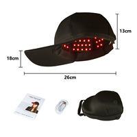 Thérapie par la lumière rouge sans fil avec logo personnalisé 630/660/670nm+810/830/850/940nm pour la croissance des cheveux, LED infrarouge proche pour la thérapie par la lumière rouge