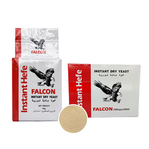 Сухие быстродействующие дрожжи Falcon Brand с высоким и низким содержанием сахара для выпечки хлеба, 500 г - Product Image 1