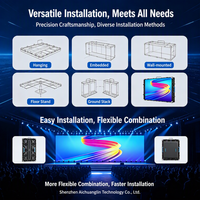 Écran LED de scène à haute luminosité et raccordement sans soudure P3.91 P4.81 pour location intérieure/extérieure, installation rapide, mur vidéo pour événements et concerts