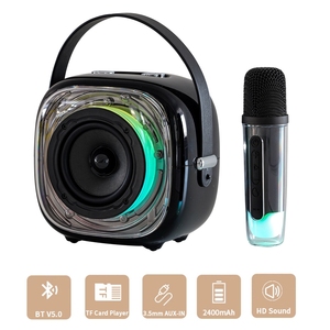 Danh Sách Mới BT Loa micro đặt ngoài trời hát gia đình nhỏ KTV nhà không dây karaoke Stereo Loa - Product Image 2