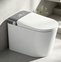 WC intelligent électrique pour salle de bain, siège de toilette intelligent, toilette monobloc avec stérilisation, garantie de 3 ans