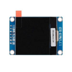 Module d'affichage OLED 1,5 pouces, résolution 128x128, interface SPI IIC, pilote SSD1327, blanc, 4 broches, 7 broches - Product Image 1