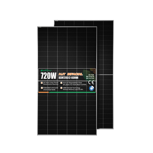 Panneaux solaires bifaciaux HJT 700W 710W 720W – Meilleurs panneaux solaires bifaciaux double vitrage - Product Image 3