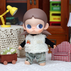 Ga Zi Jie <b>Doll</b> Clothes Plush Vest Zsiga 8/10 Action Figure Outfit Unisex Collectible Toy Wear - Product Image 2