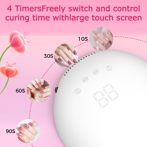 Lampe à ongles UV LED <span class=keywords><strong>Melodysusie</strong></span> Plus30T 30W professionnelle pour ongles en gel, 3 minuteurs, capteur intelligent, écran LCD, plateau amovible, durcissement rapide - Product Image 6