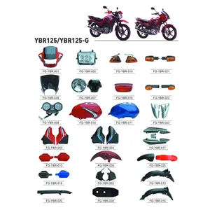 YBR125 摩托车零件/巴西摩托车零配件/南美摩托车零件